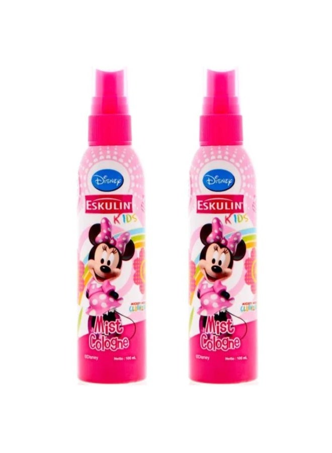 Kids Minnie Mist Cologne Floral minnie mouse 100ml 2 pcs