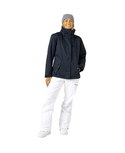 Roxy Women's Jetty Block Jacket – 10K Waterproof, Insulated Snow Jacket, PFAS-Free, Recycled Fabric, Anthracite, X-Small - Image 1