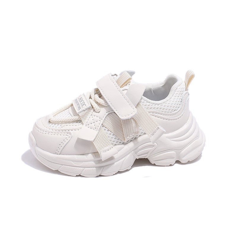 Mesh Sneakers Lightweight Flexible Sole Walking Shoes For Kids Indoor And Outdoor Activities - Image 1