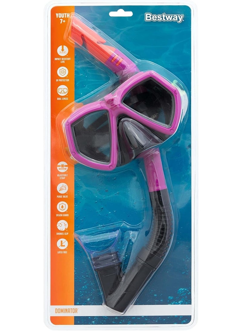Bestway Stylish diving mask with snorkel - Image 1