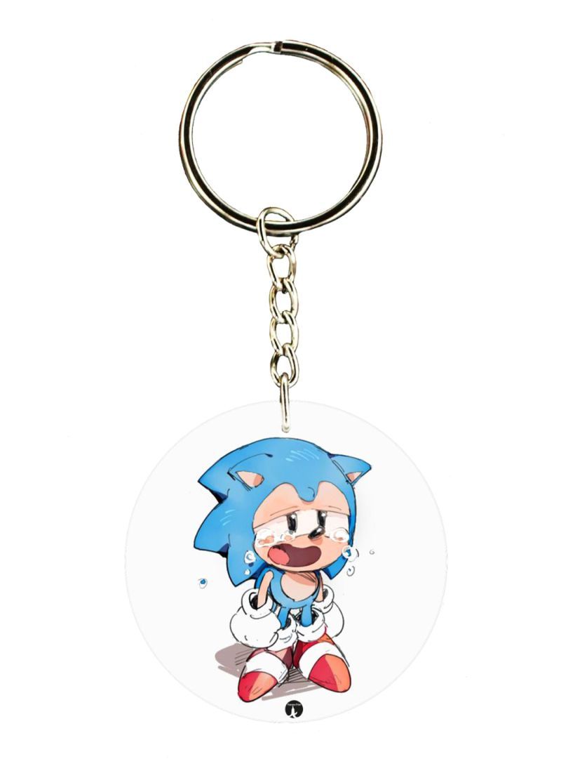 RKN Sonic Printed Keychain