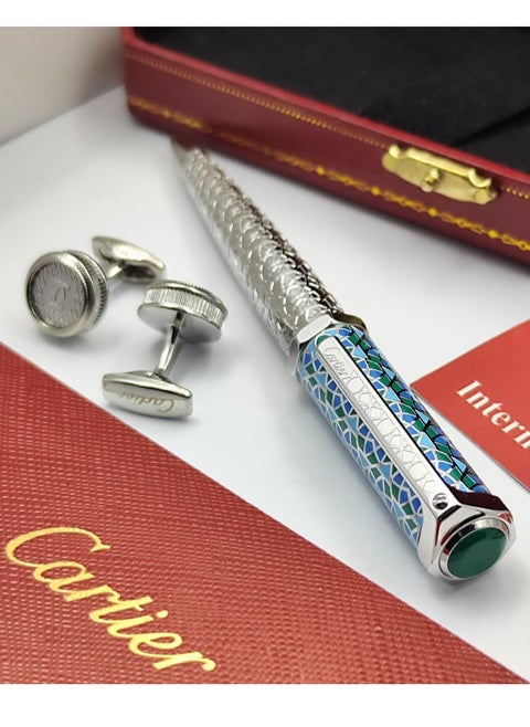 New card holder and pen, latest edition, first class