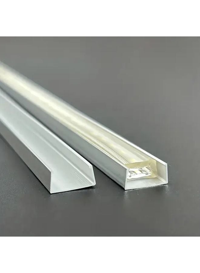20pcs 13 5mm Aluminum LED Light Channel System Easy Cut Installation U Channel - Image 4