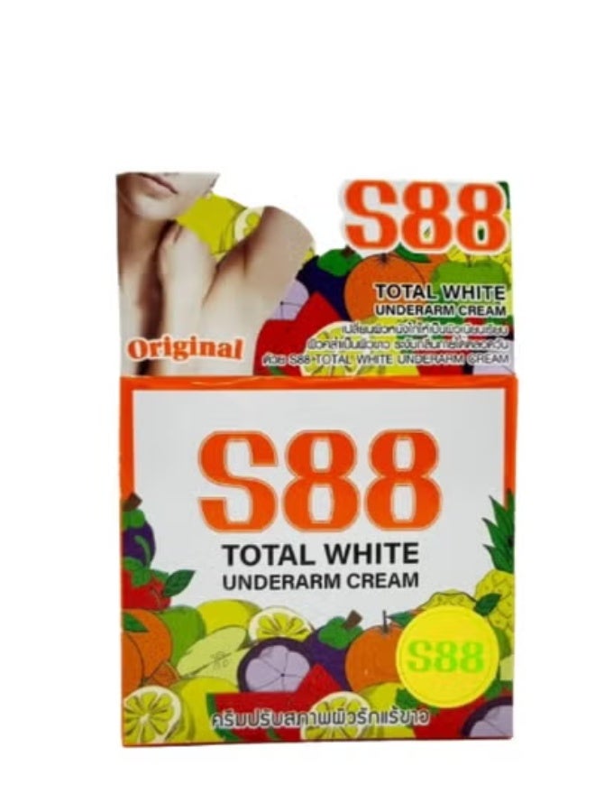 S88 أبيض بالكامل كريم توتال وايت 88 تحت الإبط 35ج