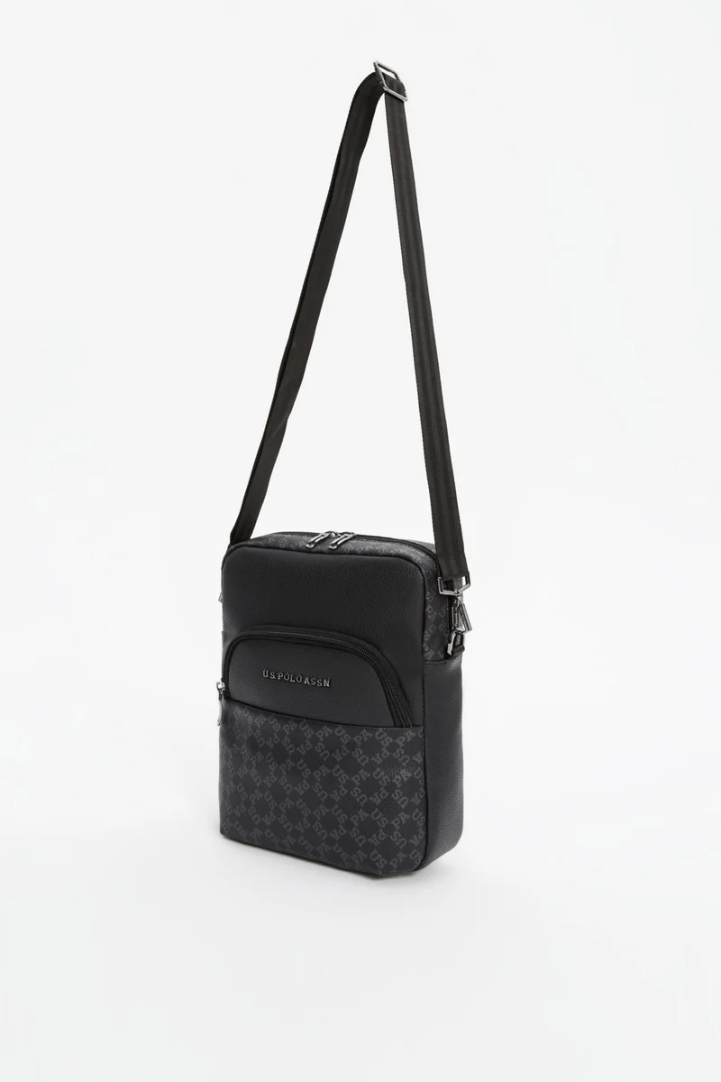 U.S. Polo Assn. Base. Polo Assn. PLEVR23601 Black - Gray Men's Shoulder Bag