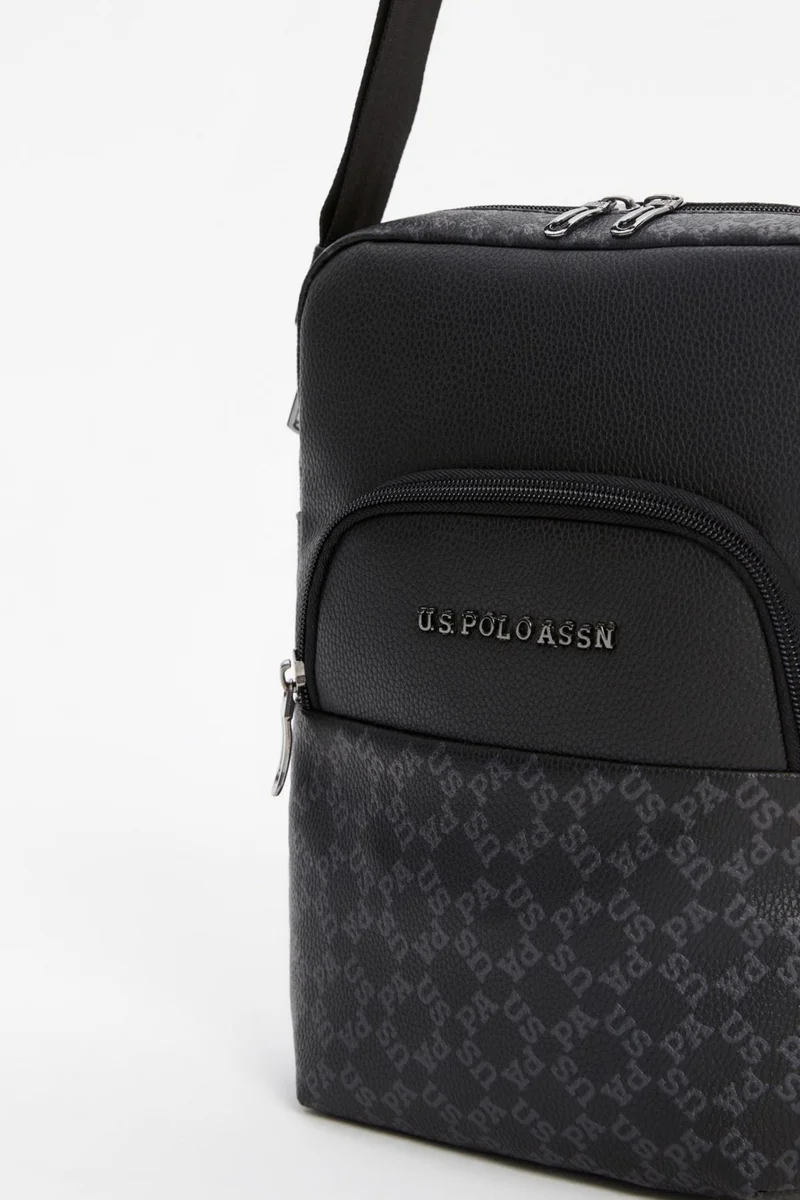 U.S. Polo Assn. Base. Polo Assn. PLEVR23601 Black - Gray Men's Shoulder Bag