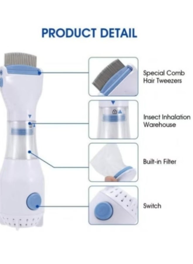 Electric head lice comb, electric lice removal, head lice treatment, electric head lice comb, hair cleaner - Image 5