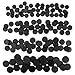 FIGURESLAB 100PCS 25mm 285mm 32mm 40mm Mix Black Round Miniature Bases Model Base for Gaming Miniatures or Wargames Table Top Games - Image 2