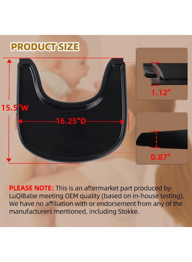 LuQiBabe Baby High Chair Tray Compatible with Stokke Tripp Trapp Chair - Image 2