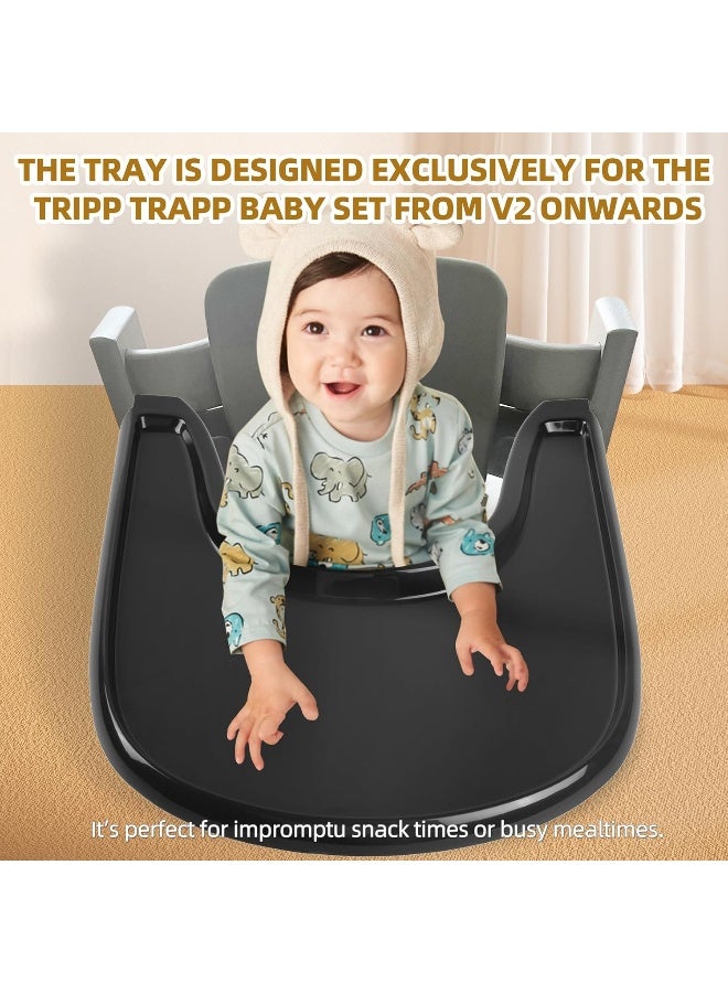 LuQiBabe Baby High Chair Tray Compatible with Stokke Tripp Trapp Chair - Image 4