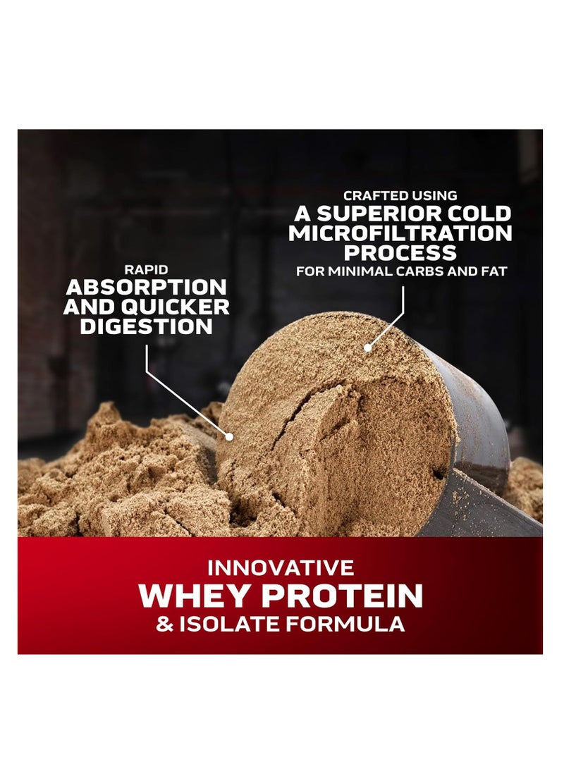 MT MuscleTech Nitro Tech 100% Whey Gold Protein Powder 5.lbs Cookies & Cream - Image 3