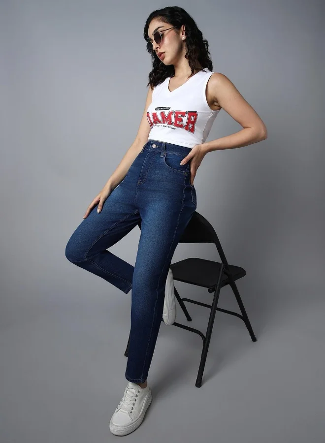 HIGH STAR Women Blue Jeans