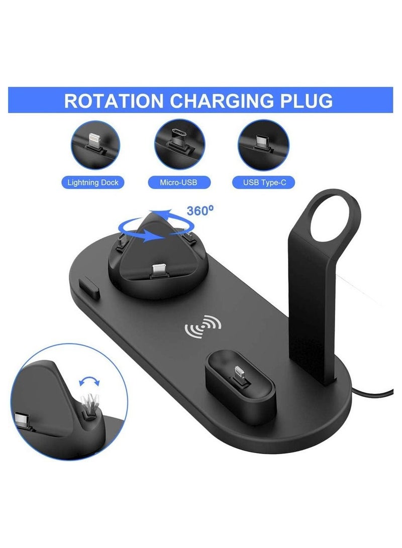 ELTRAZONE Professional Fast Wireless Charger for Apple iPhone/Android/Smartwatch and Air Pods - Image 3