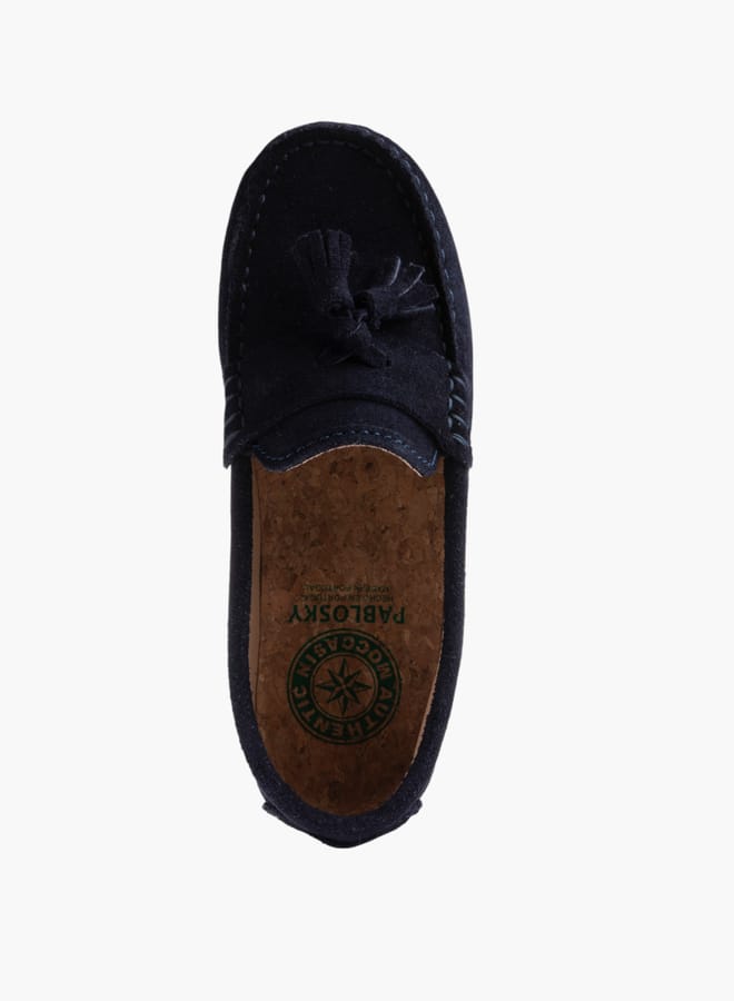 Pablosky Boys' Solid Slip-On Moccasins  - Image 4