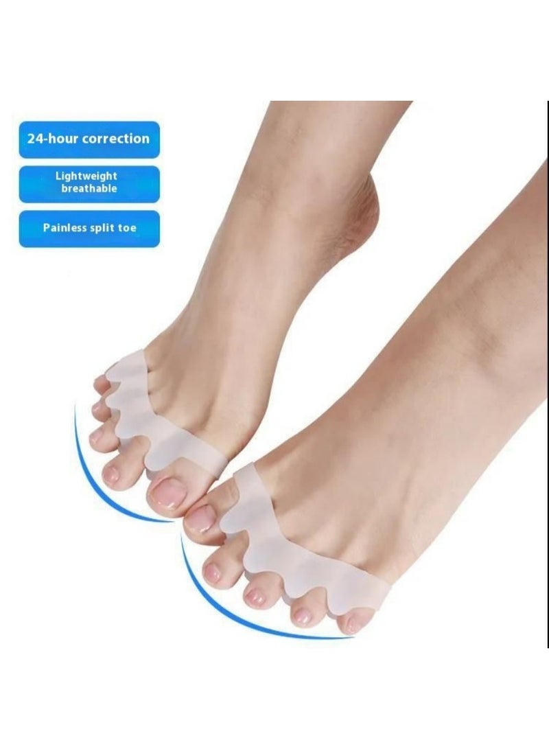 Toe stretcher and separator-silicone analgesic arch corrector and hammer toe corrector, suitable for men and women to relieve pain (1 pair) - Image 4