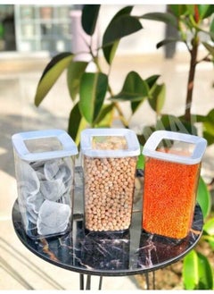 vip ahmet Square Storage Container 12 pcs. 1200 ml.  - Image 2