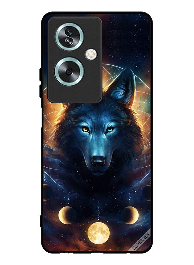Covernex Protective Case Cover For Oppo A2 Wolf In Space - Image 1