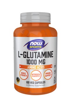 L-Glutamine, Double Strength 1000 mg 120 Veg Capsules