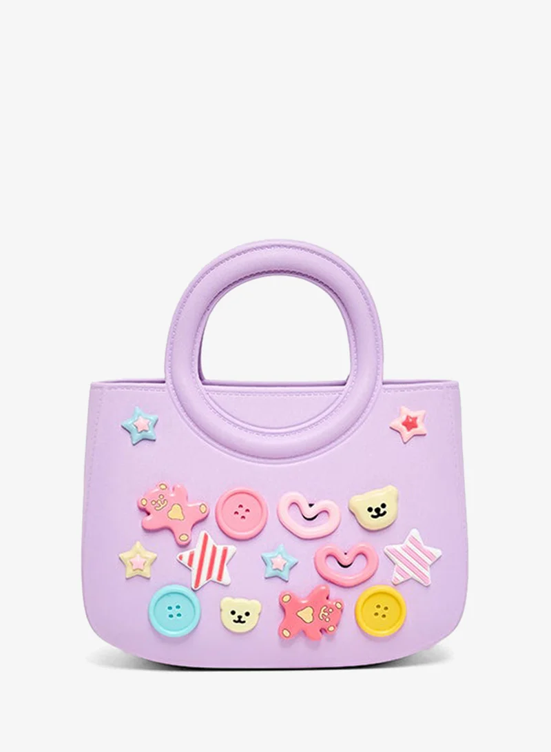 R&B Charm Detail Mini Bag