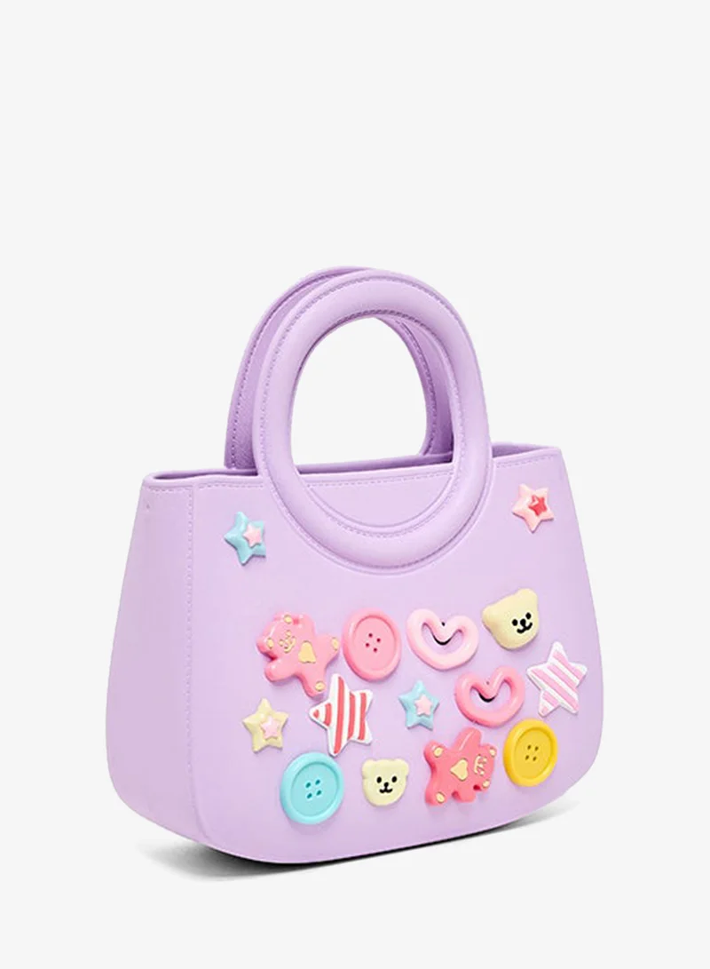 R&B Charm Detail Mini Bag