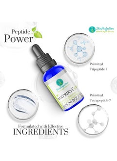 Skin Perfection Skin Perfection Matrixyl 3000 Serum for Face Anti Aging - Face Serum for Women Anti Aging with Palmitoyl Tripeptide-1 Tetrapeptide 7 for Wrinkles & Fine Lines - Mix with Any Skincare Product - 0.5oz  - Image 3