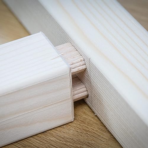 Trend 50pcs Beech Wood Dominos 8 x 50mm for Festool Domino Machine, 5/16 Inch x 1 31/32 Inches Loose Tenons for Woodworking Joinery and Furniture Framing, TEN/8X50/50 - Image 5