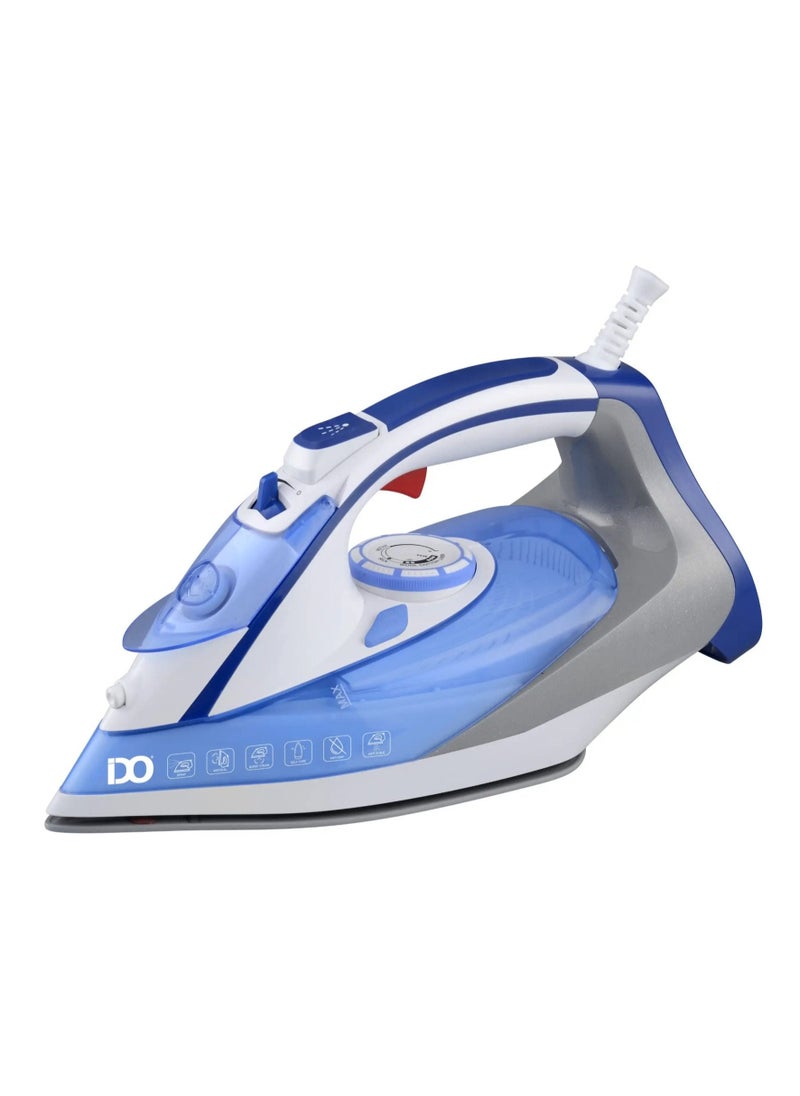 IDO Idu Steam Iron, 2400 Watt, Ceramic Soleplate, SI2400-BGY 