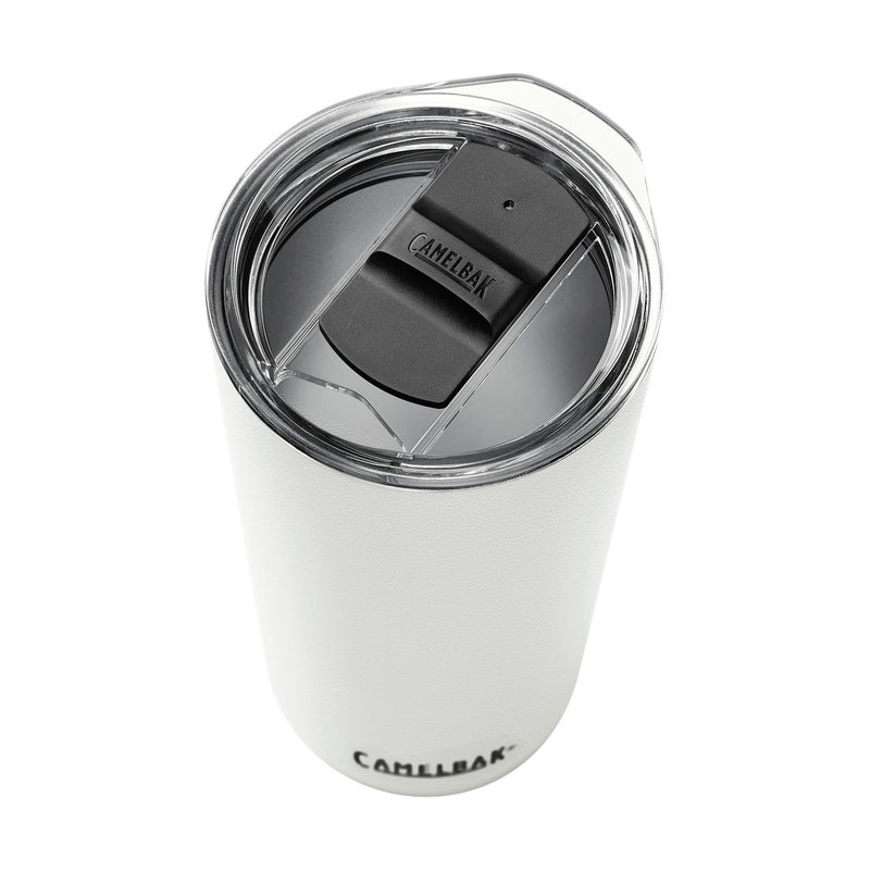 CamelBak Horizon 20oz Tumbler - Insulated Stainless Steel - Tri-Mode Lid - White - Image 5