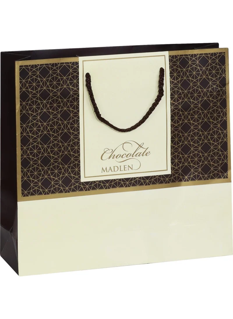 Ambalaj Pazarı Chocolate Box Bag Patterned 500 gr - 5 Pieces