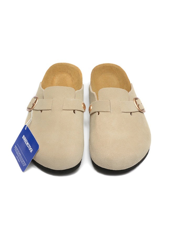 BIRKENSTOCK Boston Soft Insole Suede Leather Large Buckle - Image 2
