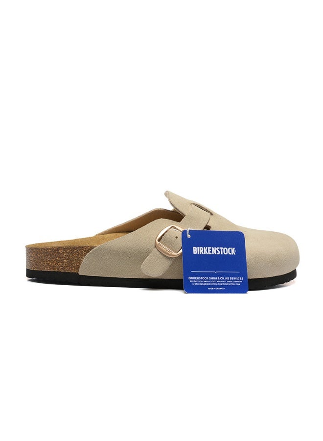 BIRKENSTOCK Boston Soft Insole Suede Leather Large Buckle - Image 3