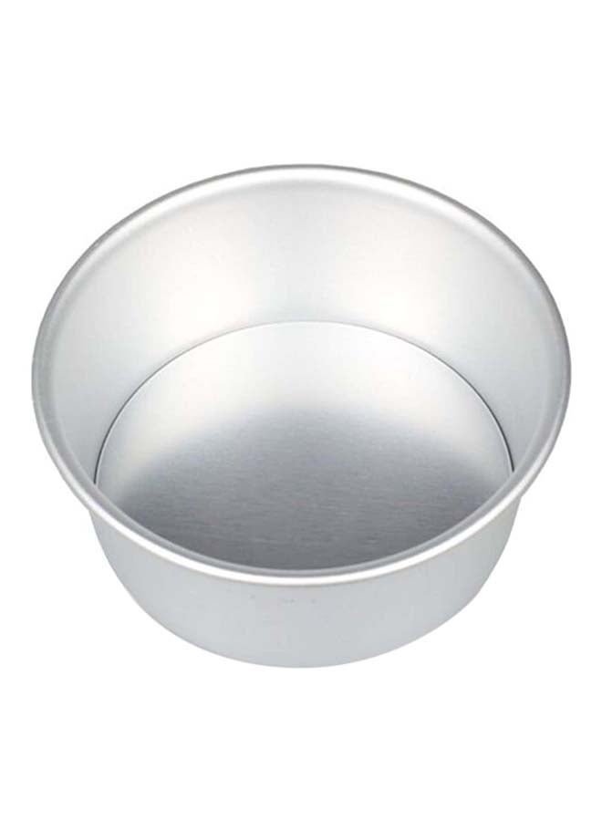 Round Bottom Cheesecake Pan Silver 6inch