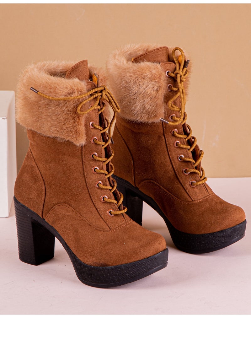 LIFESTYLISH - Ankle Boot R-11 Suede - Havan - Image 1