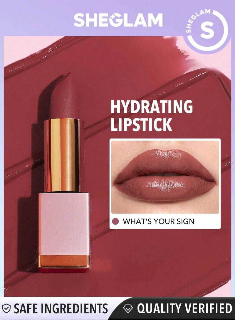 SHEGLAM Creme Allure Lipstick - What's Your Sign - Image 1