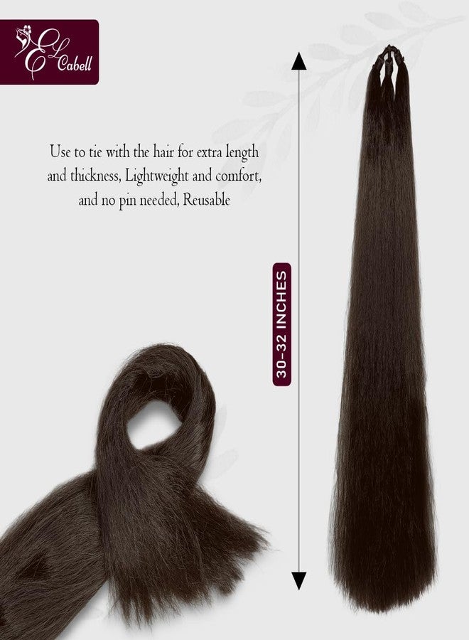 Hair Choti Women’s Artificial Hair Extension Choti | Nakli Baal Long Hair Choti for Wedding & Party Stylish Traditional Hair Extension for Girls & Women Baal Choti (Pack of 1, Brown) - Image 4