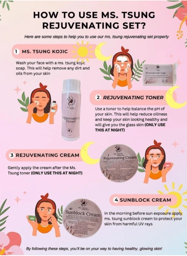 Ms Tsung Essentials - DEMURE REJUVENATING SET - Image 1