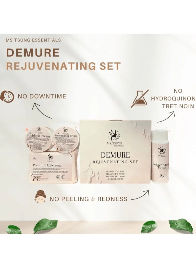 Ms Tsung Essentials - DEMURE REJUVENATING SET - Image 1
