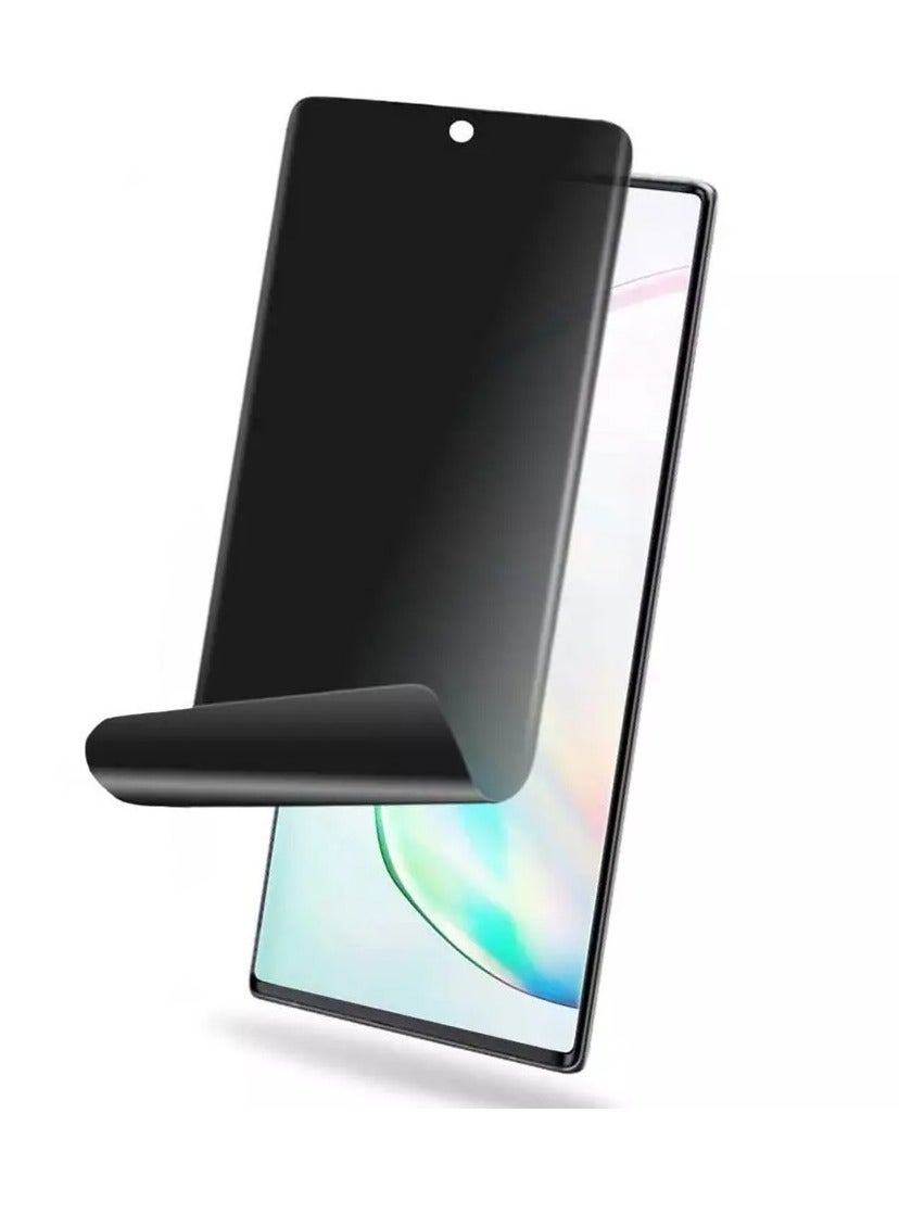 Privacy Screen Protector Surface Ceramic film matte for Samsung Note 10 Plus Black