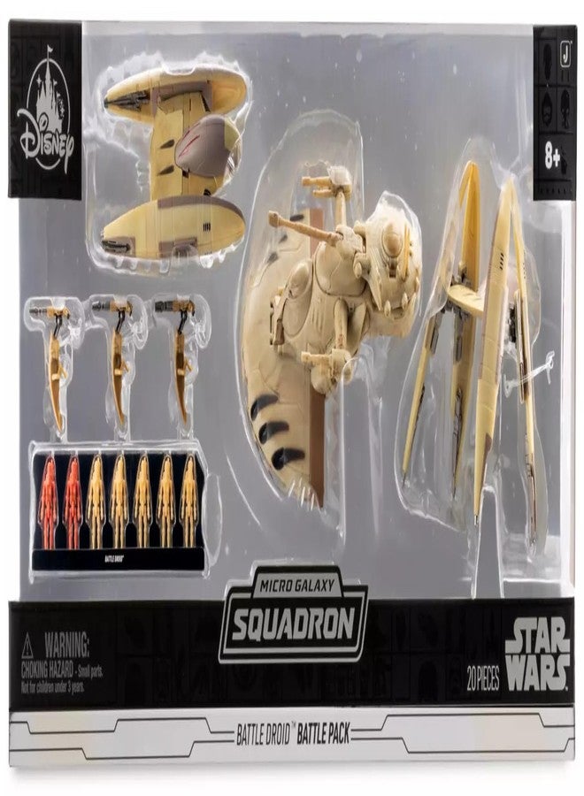 MAGNETOE Battle Droid Battle Pack - Micro Galaxy Squadron, Compatible with Star Wars - Image 1