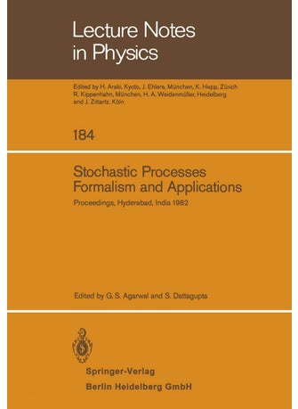 Stochastic Processes, Formalism and Applications: Proceedings of the Winter School Held at the University of Hyderabad, India, December 15 24, 1982 - pzsku/Z64B73EE12EAEE3FFA6E9Z/45/1749041466/4a656249-223a-4f9f-9938-3e40c1b2d122