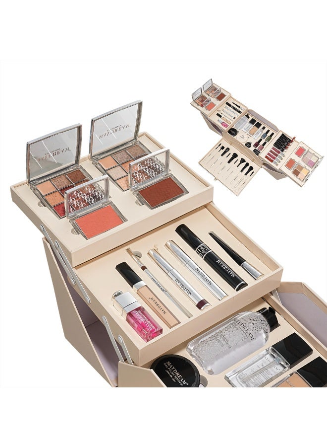 MAYDREAM Beige New Makeup Kit The Best and Most Beautiful Choice for You 49 Pieces - Image 5