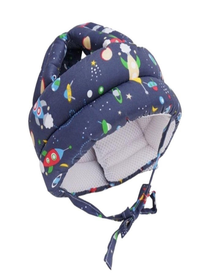 Laurant® Infant Safety Helmet – Protective, Adjustable, and Soft Headgear for Babies to Prevent Head Injuries During Crawling and Learning to Walk (Dark Blue) - Image 1
