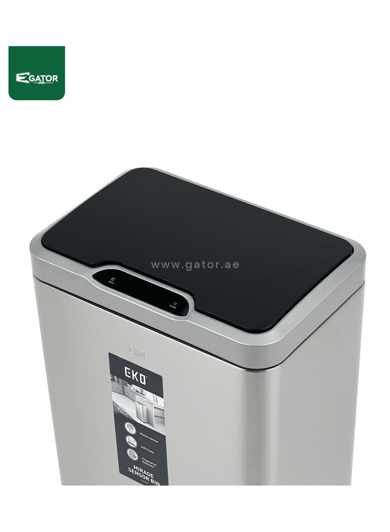 EKO Stainless Steel Sensor Type Bin 30L - Image 5