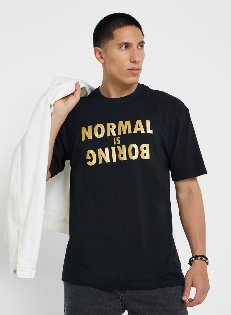 Seventy Five Oversized Crew Neck T-Shirt - Image 1
