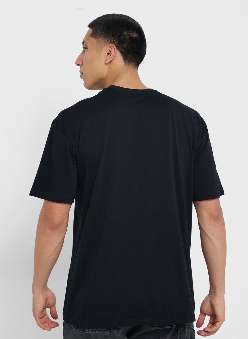 Seventy Five Oversized Crew Neck T-Shirt - Image 2
