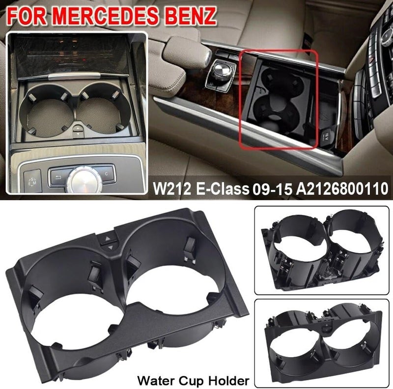 QASULER Car Centre Console Drink Cup Holder for Mercedes-Benz - Image 4