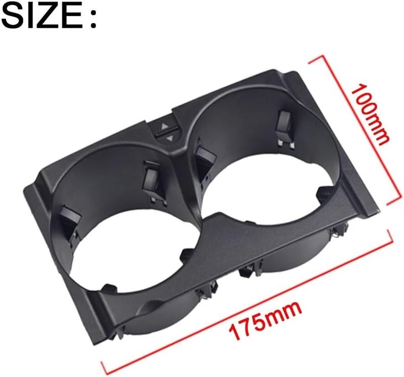 QASULER Car Centre Console Drink Cup Holder for Mercedes-Benz - Image 2