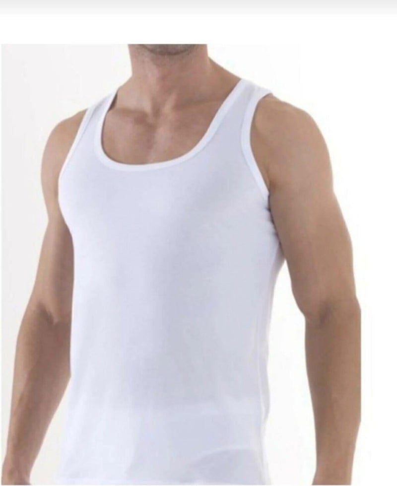 Yıldız Yildiz 120 Men's Modal Super Thin Strap Undershirt 12 Pieces - Image 1