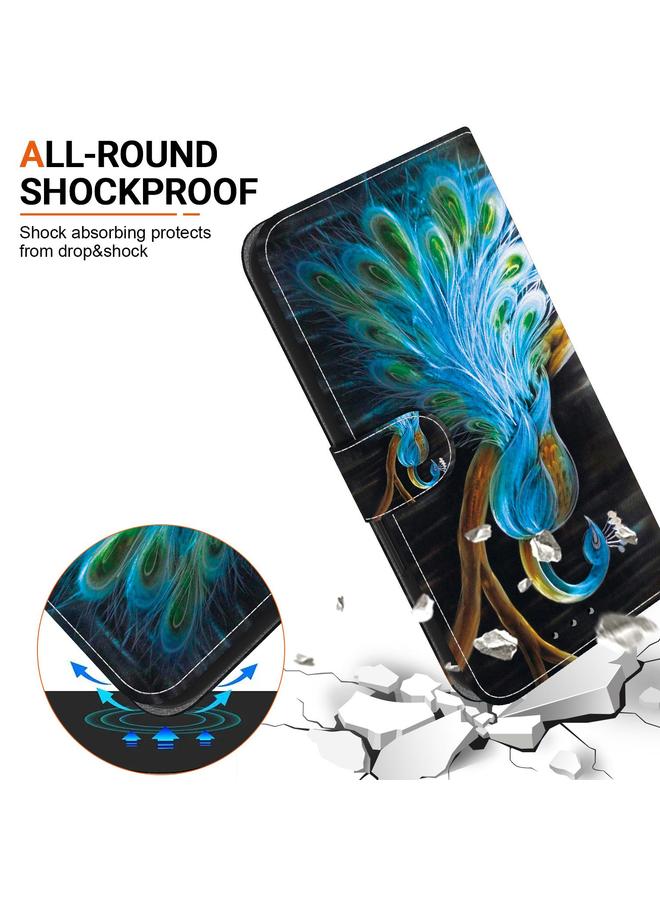 إيروريكس جراب لهاتف Samsung Galaxy A05s مصنوع من الجلد برسومات ملونة وملمس كريستالي - Image 5