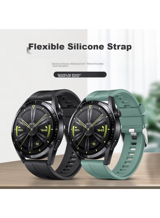 Tinker Xiaopijiang Compatible With Huawei Watch Straps For Gt5pro/gt4/gt3pro/gt2, Sports Watch Bands For Watch4pro/watch3, Honor/xiaomi Watch, Silicone Watch Bands - Image 2